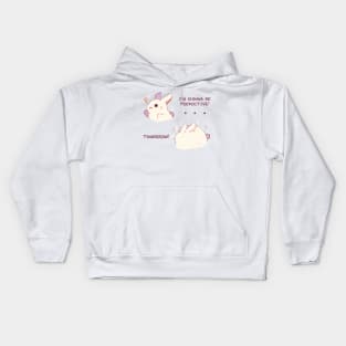 Productive Bunny Kids Hoodie